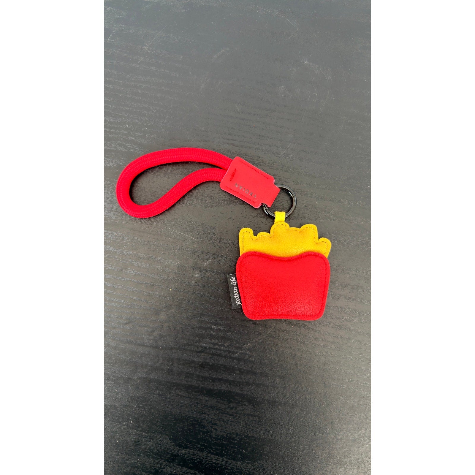 Cartoon Creative Summer Food Series Fries Keychain – NEW