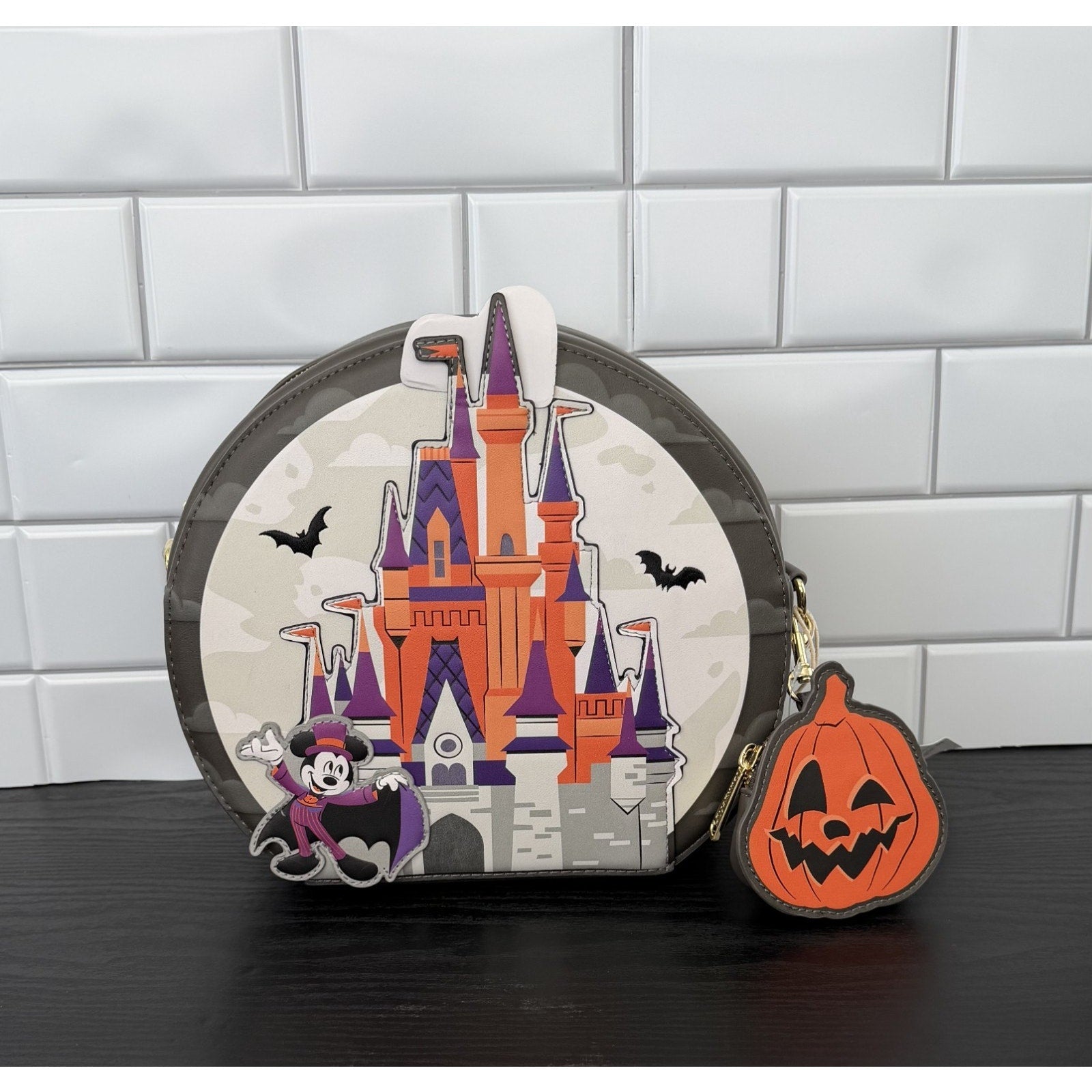 Disney Parks x Loungefly Backpack Magic Kingdom Not So Scary Halloween Party NWT