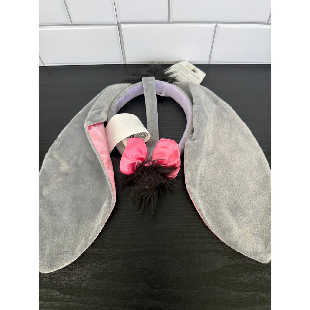Disney Winnie the Pooh Eeyore Ears Headband with Tail NWT