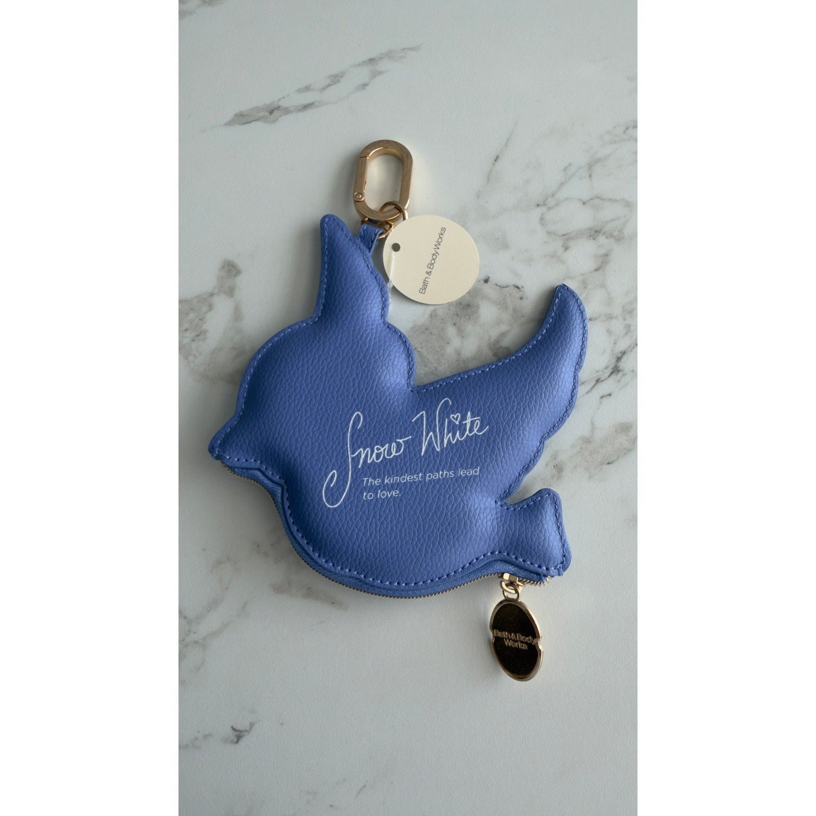 Bath & Body Works Disney Princess Snow White Blue Bird Coin Purse NWT Charm