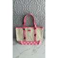 Old Navy x Disney Minnie Mouse Canvas Small Tote Bag Pink Polka Dot NWOT