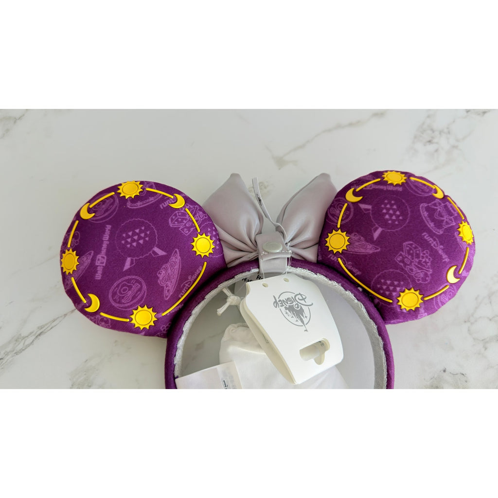 Disney 2025 runDisney Wine & Dine Half Marathon Minnie Ears Headband NWT