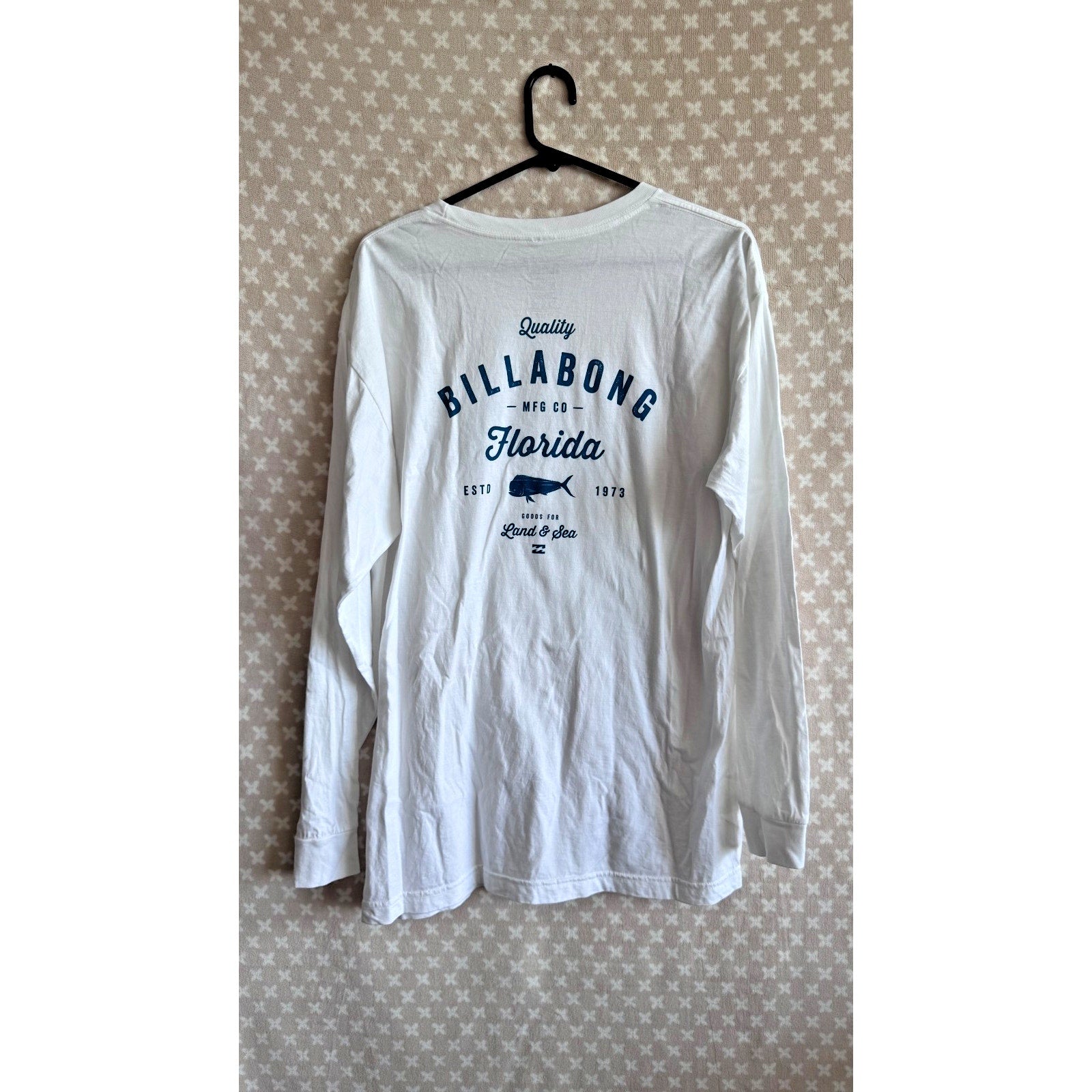 Billabong Men's Long Sleeve T-Shirt | Pre-Owned Surfwear Large