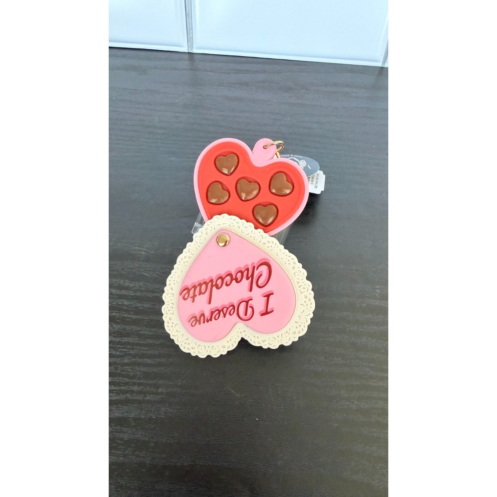 NWT Bath & Body Works Valentine 2026 Heart Chocolate Box Sanitizer Holder