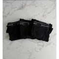 Banana Republic Mens 5 Inseam Boxer Briefs 3 Pack Black Stretch Size Large NWOT