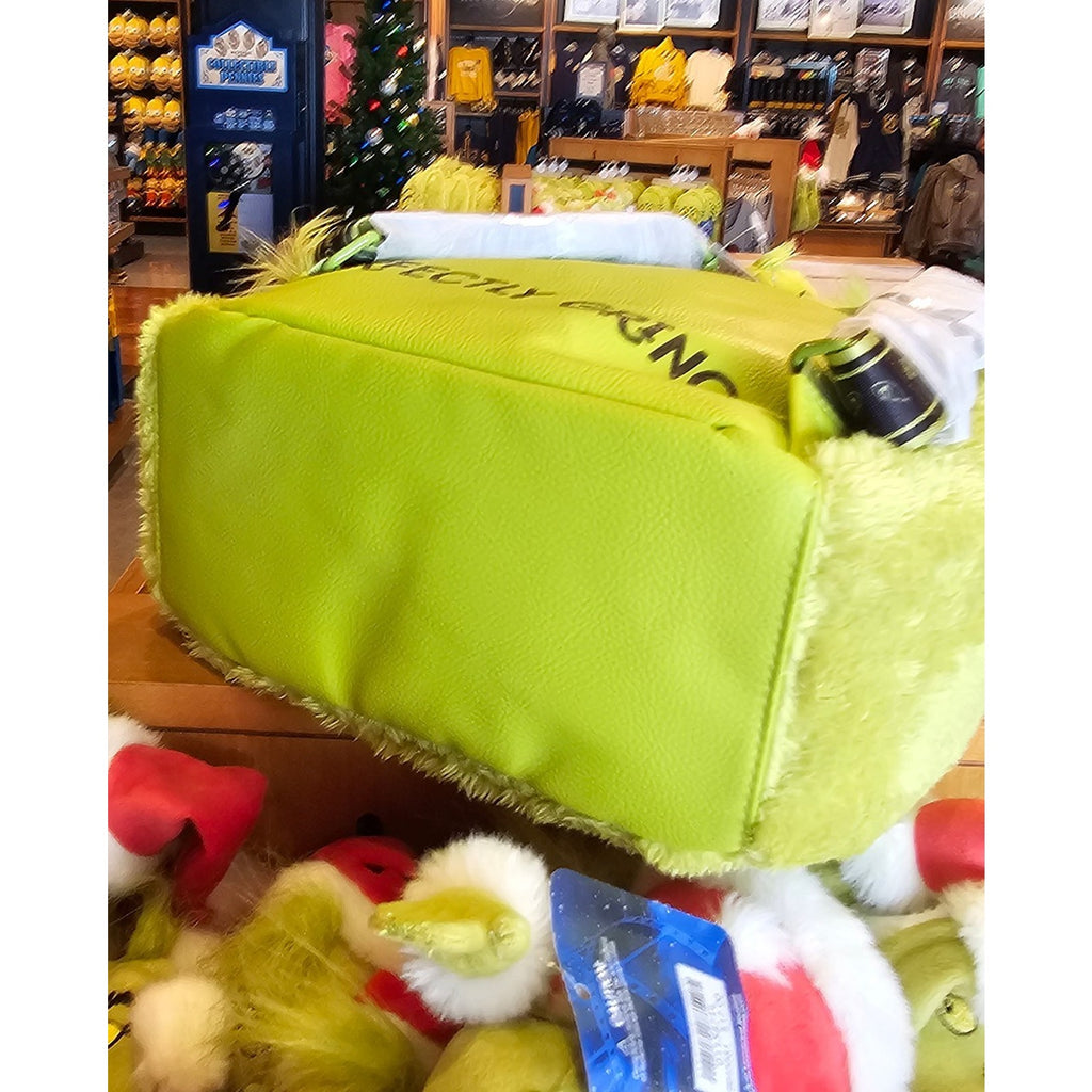 NEW Universal Studios Orlando Grinch Big Face Plush Mini Backpack