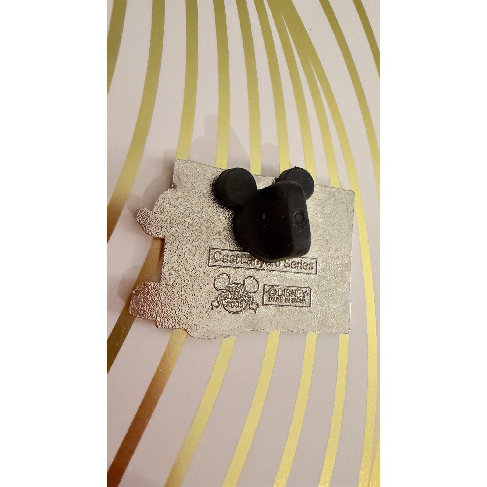 Disney Park 2005 Cast Lanyard Series E-Ticket Coupon Pin New Orleans Square
