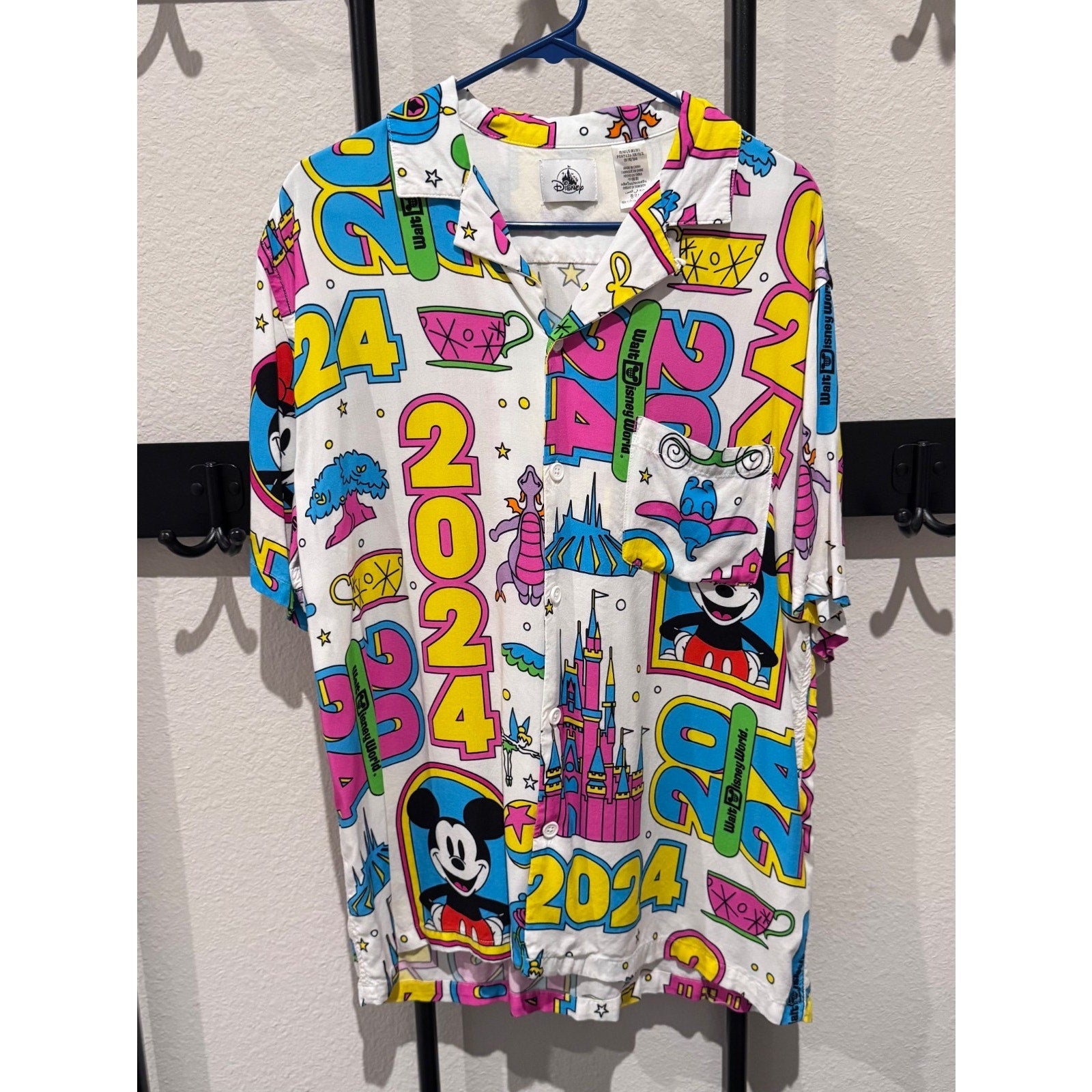 2024 Walt Disney World Brave New World Button Down Shirt - Large NWT
