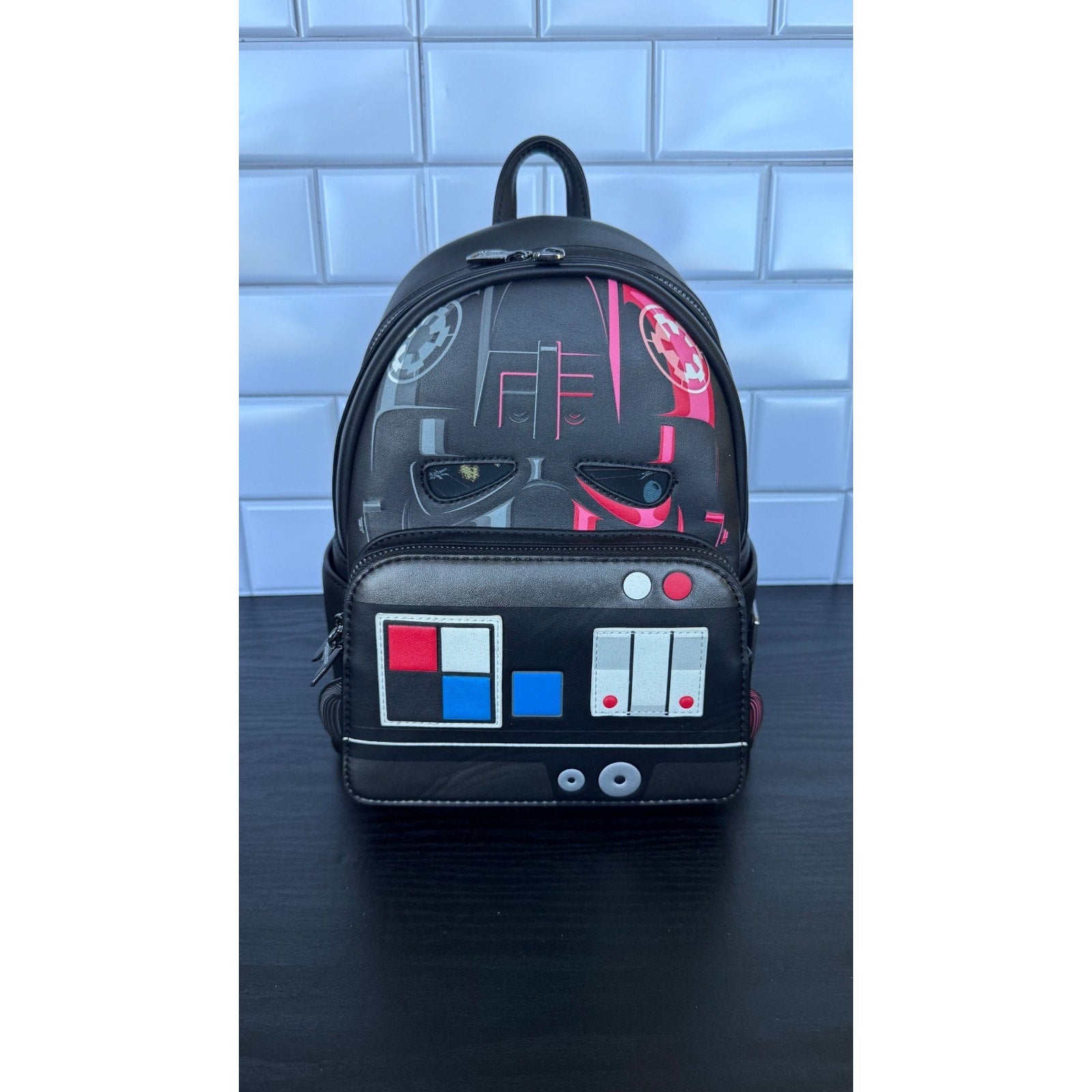 Loungefly Star Wars Tie Fighter Backpack Summer Convention Limited Edition NWT