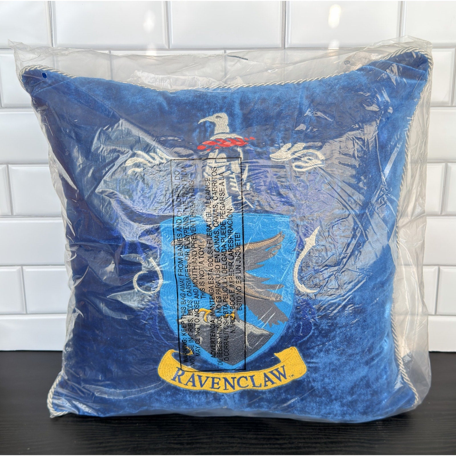 Harry Potter Ravenclaw 20" x 20" Decorative Pillow NEW