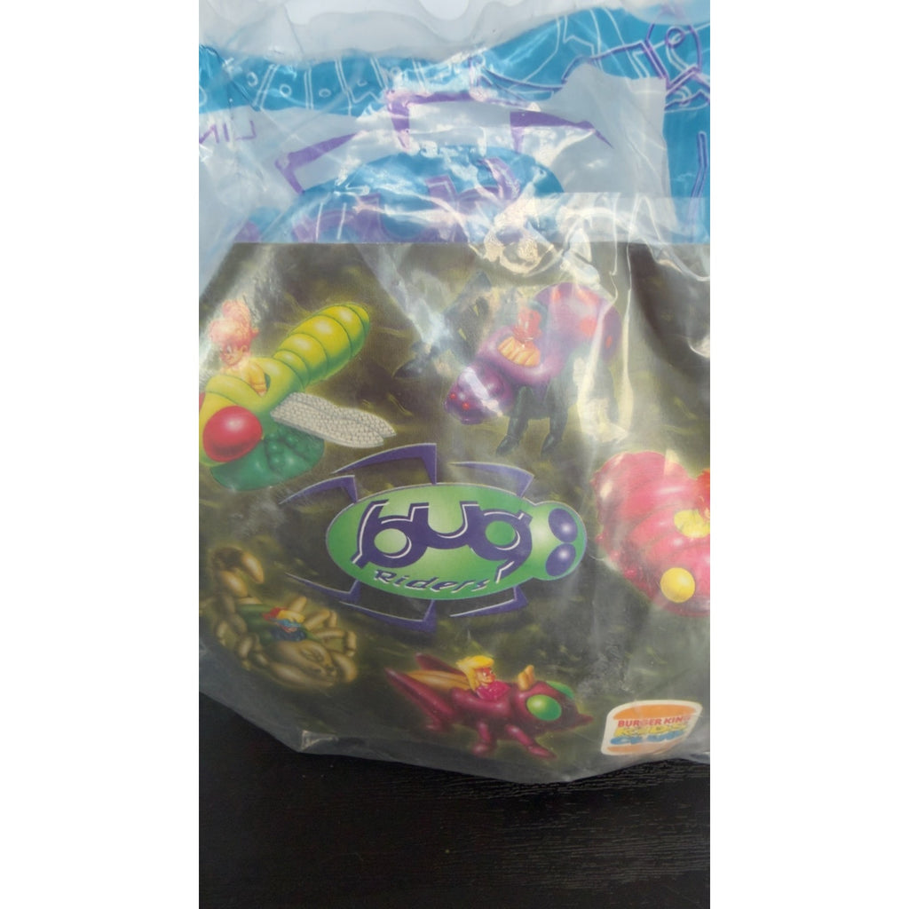 Vintage 1998 Burger King Kids Club Toy - Bug Riders: Lingo on Spider