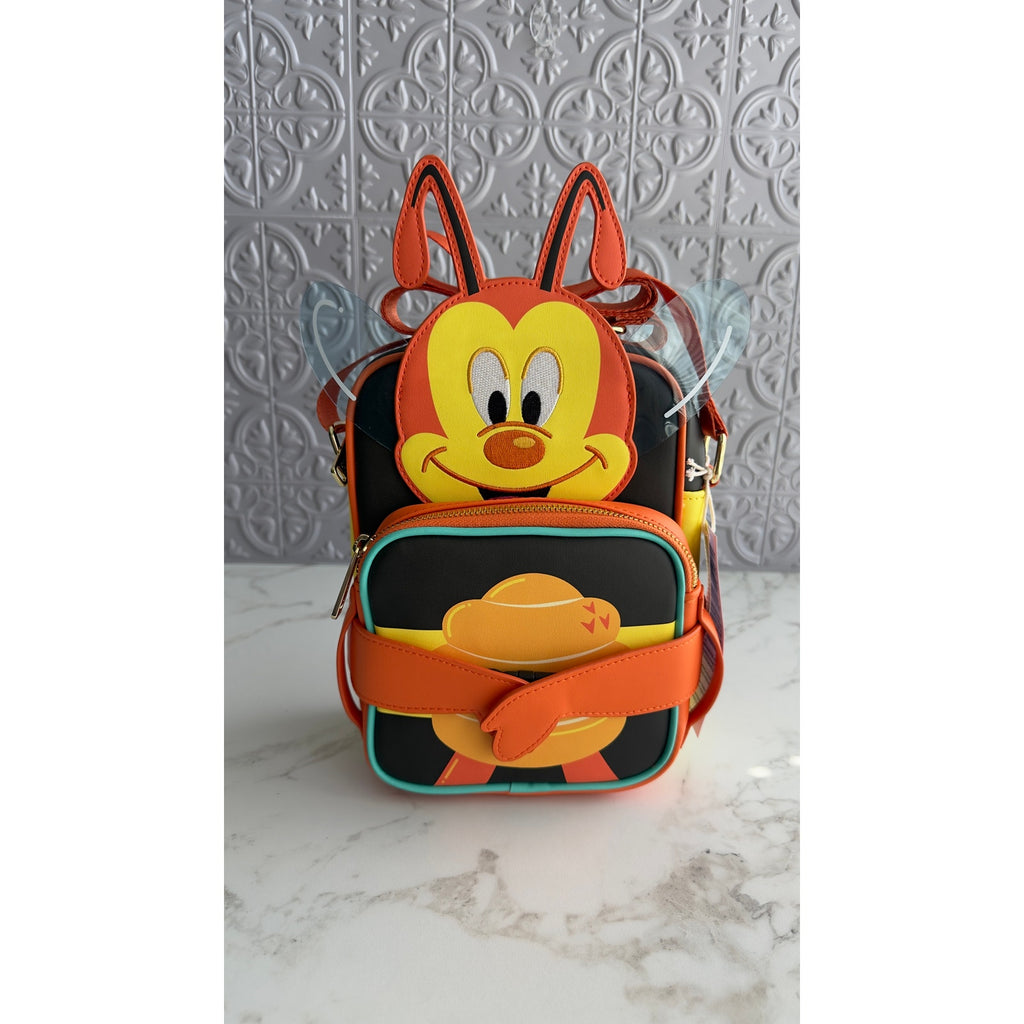 Disney Loungefly Spike the Bee EPCOT Flower & Garden 2026 Crossbody Bag NWT