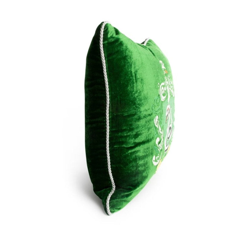 Harry Potter Slytherin 20" x 20" Decorative Pillow NEW