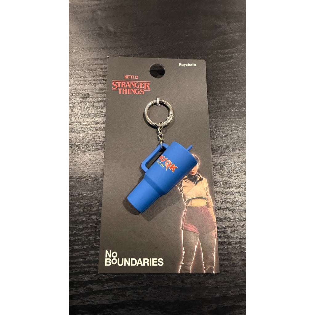 Netflix Stranger Things WSQK Jacket Collectible Mini Keychain - Unisex NEW