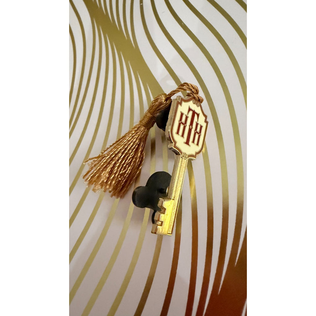 Disney Parks 2014 Haunted Mansion Key with Tassel Pin