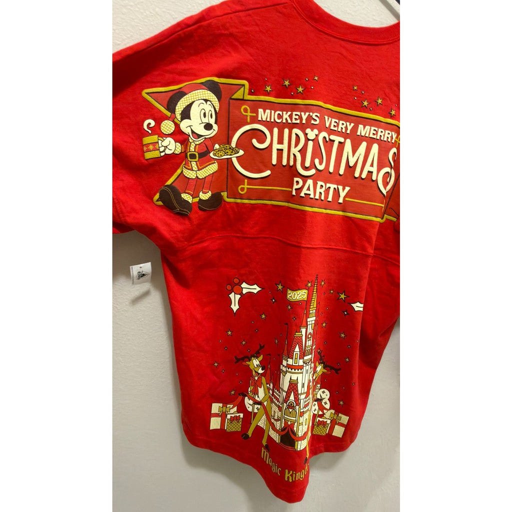 Disney Parks x Spirit Jersey 2025 Mickey’s Very Merry Christmas Party Medium