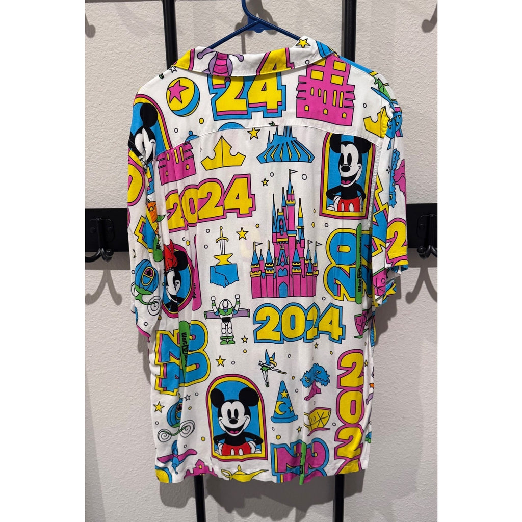 2024 Walt Disney World Brave New World Button Down Shirt - Large NWT