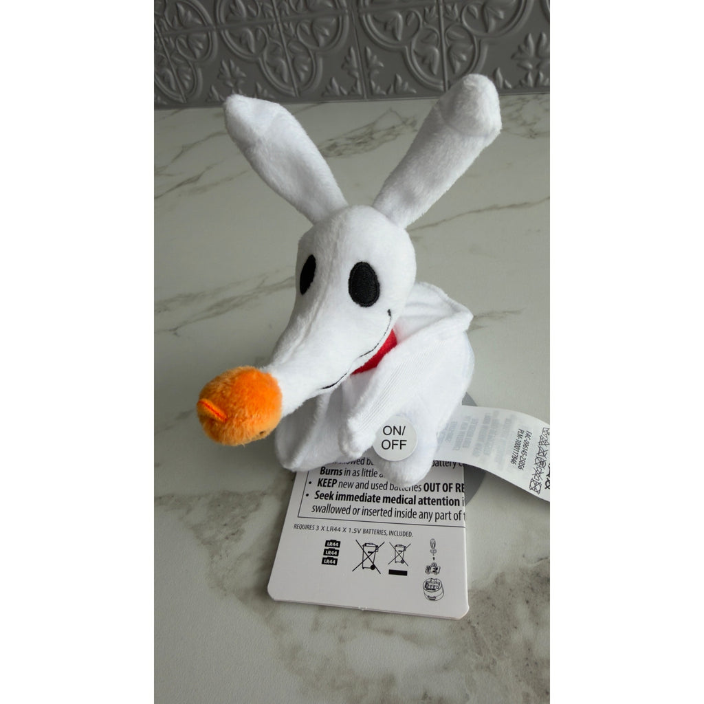 Disney Parks Light Up Zero Nightmare Before Christmas Headband Plush Topper NEW