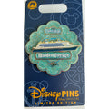 Disney Cruise Line Disney Adventure Ship Maiden Voyage Limited Edition Pin