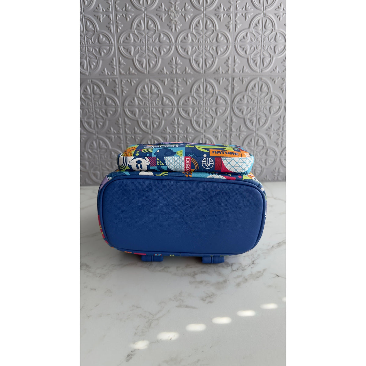 Disney Parks Loungefly EPCOT Reimagined Figment Mini Backpack NEW