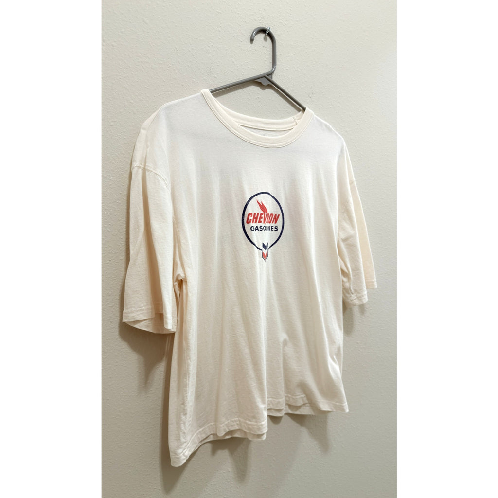 Old Navy Licensed Chevron Gasolines Graphic Cropped T-Shirt Medium NWT