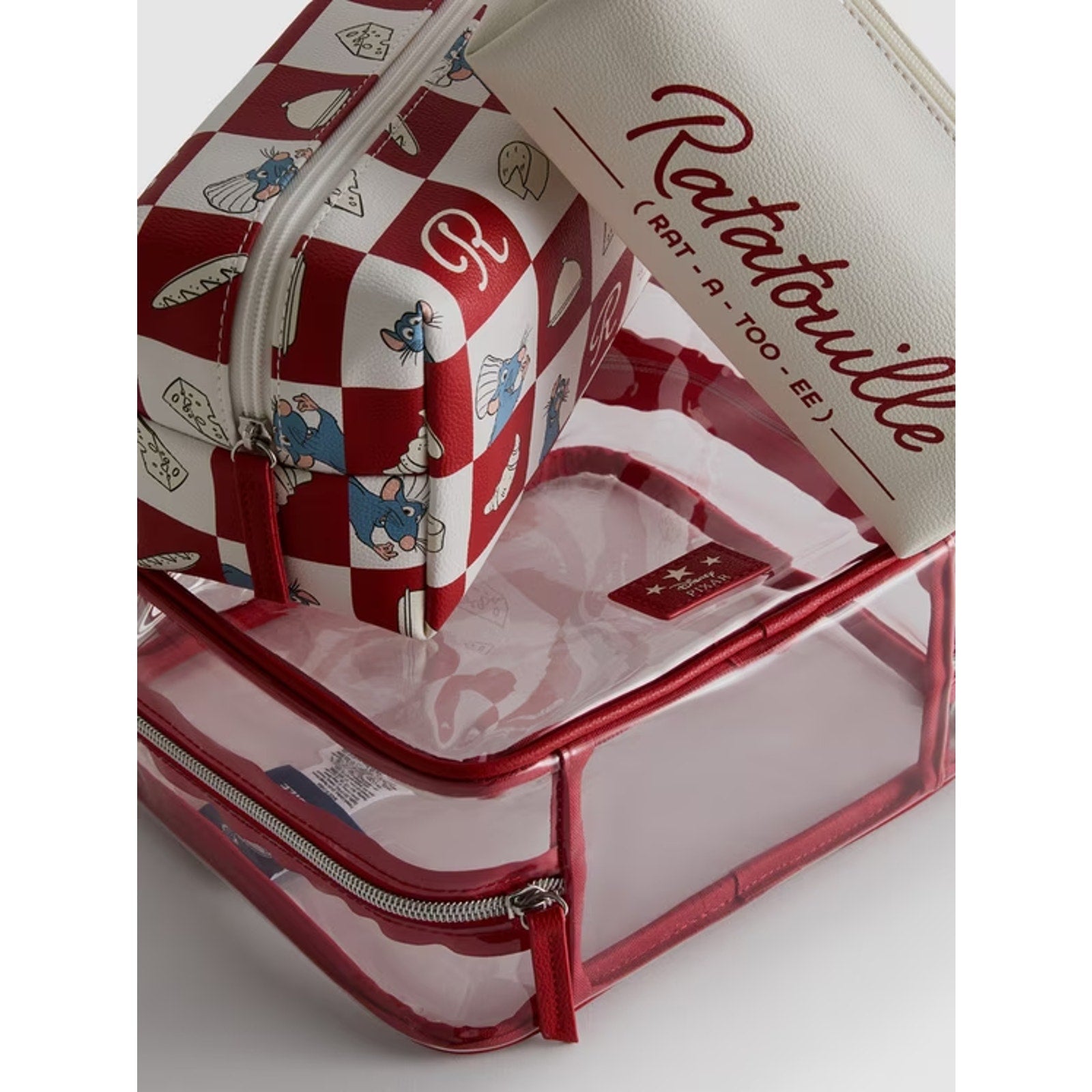 Primark x Disney Pixar Ratatouille 3-Piece Wash Bag Set – NWT