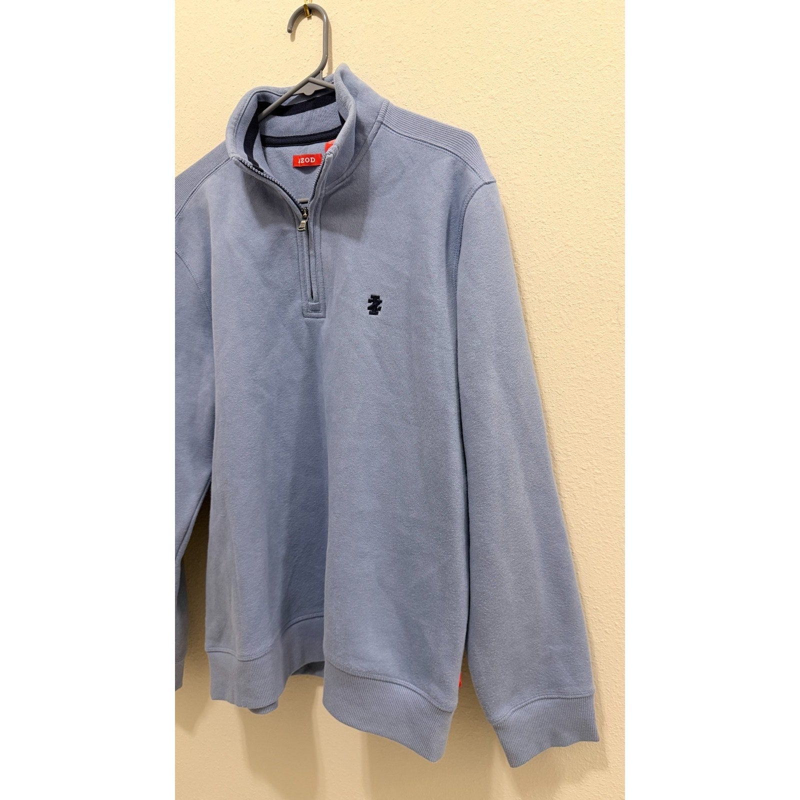 IZOD Men's Colony Blue Sueded Fleece Shirt - Size Medium - NWOT
