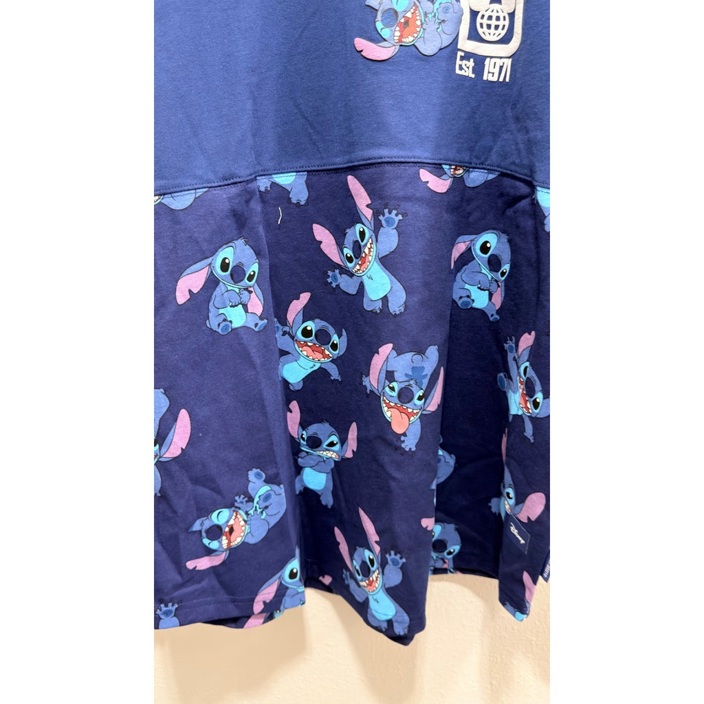 Disney Parks x Spirit Jersey Walt Disney World Stitch All Over Large