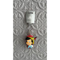 Disney Parks Pinocchio Hand Sanitizer Holder Clip Keychain NEW