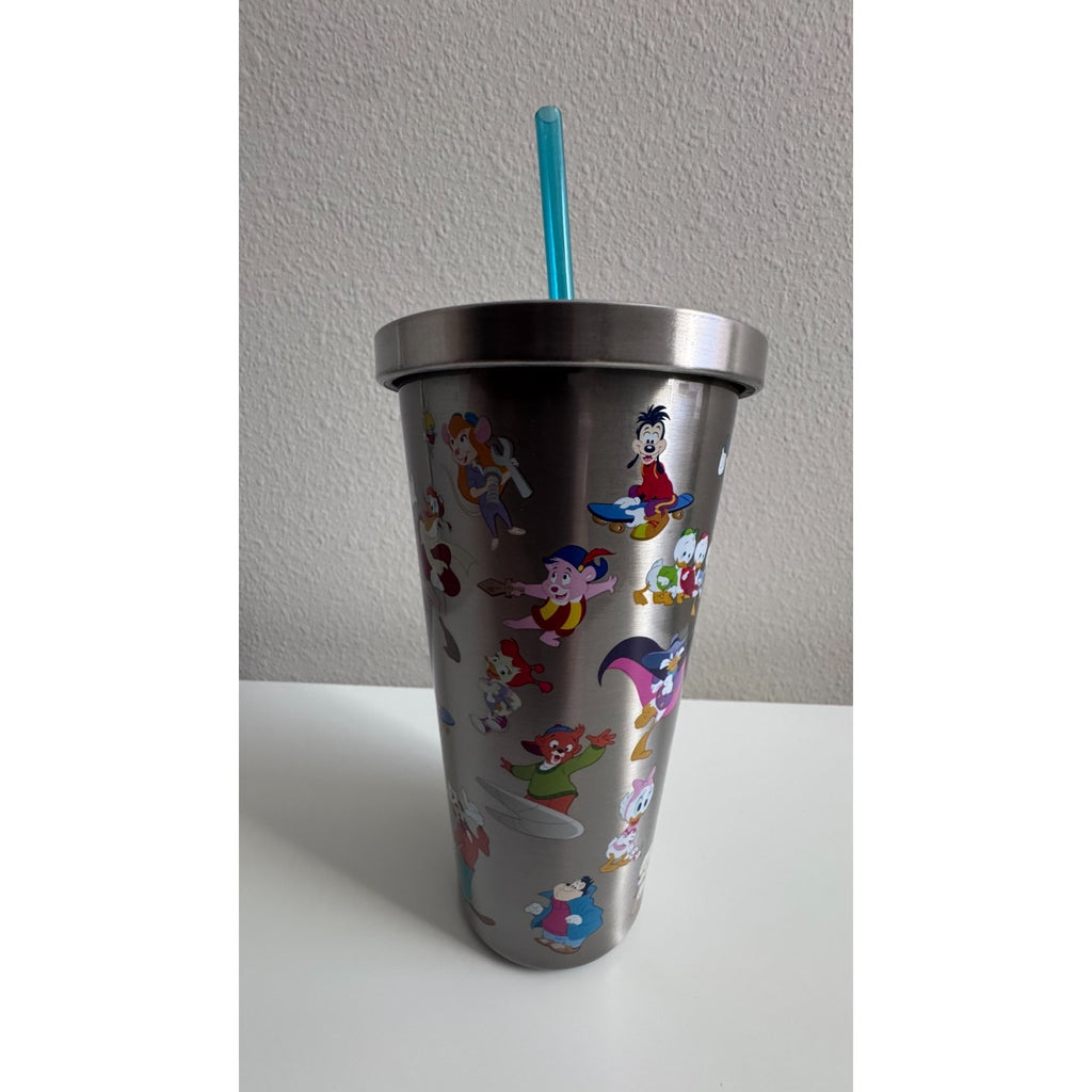 Disney Parks "The Disney Afternoon" 19oz Stainless Steel Tumbler NEW