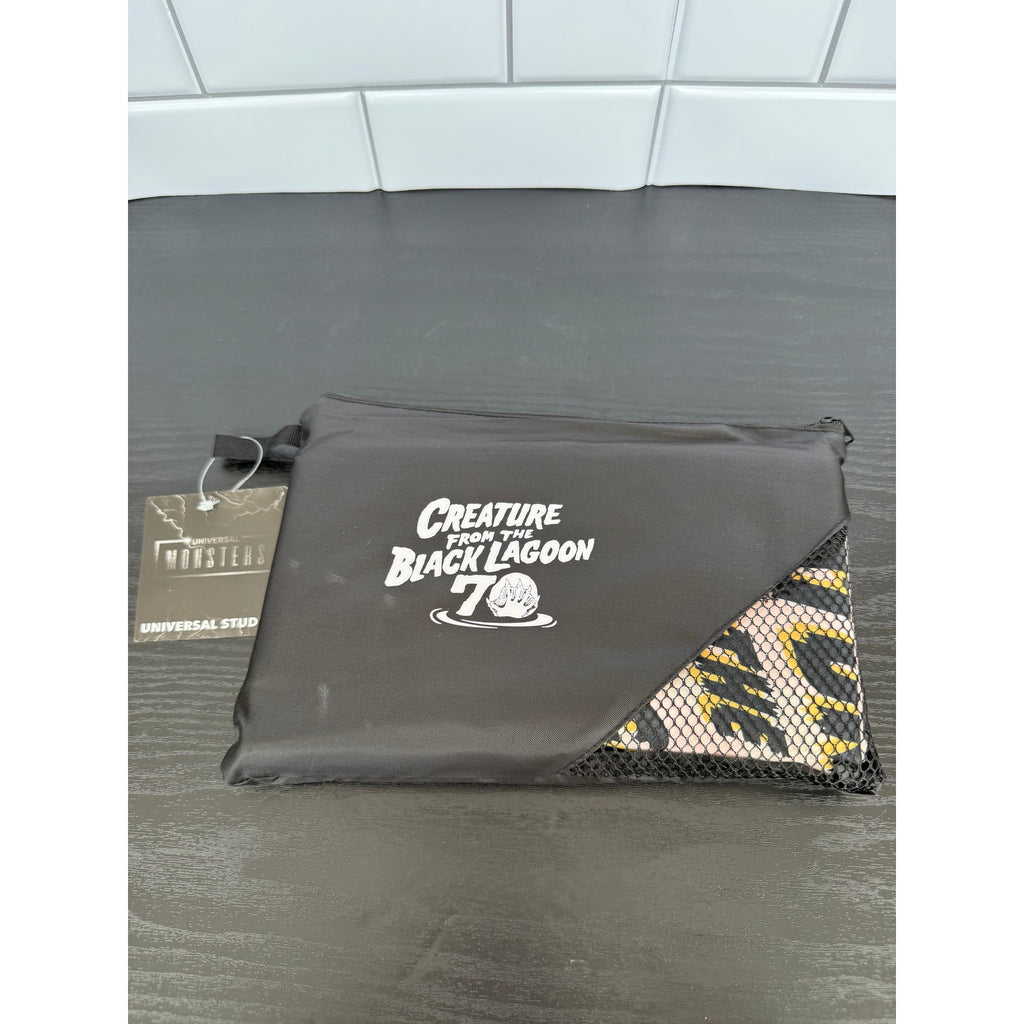 NWT Universal Studios Creature From The Black Lagoon Anniversary Quick-Dry Towel