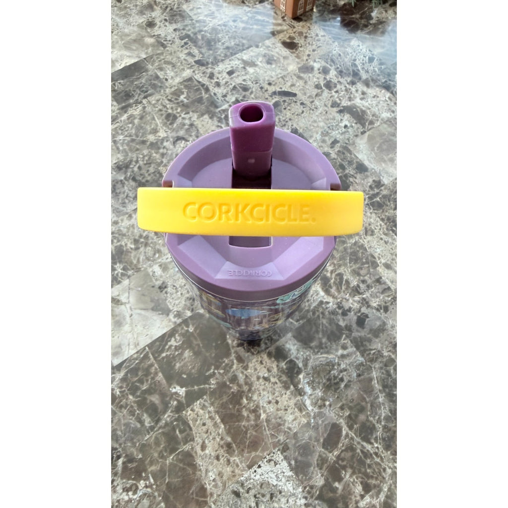 NEW Corkcicle runDisney Wine & Dine Half Marathon 2025 Tumbler - Purple/Yellow