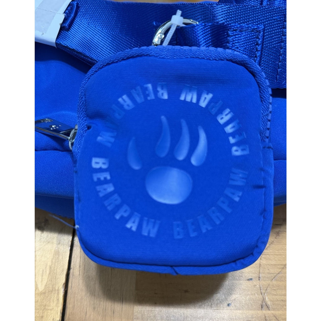 New Bearpaw Nylon Belt Bag with Detachable Change Pouch - Bright Blue