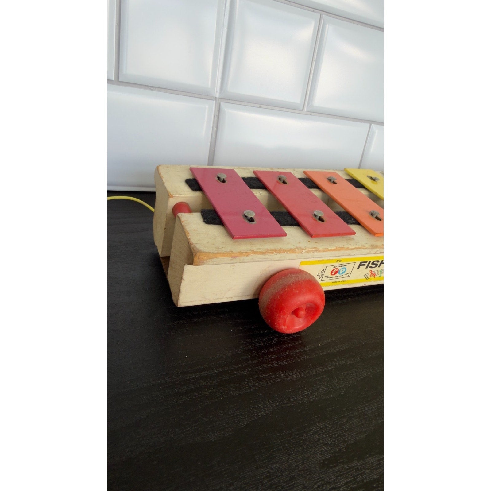 Vintage Fisher-Price Pull-A-Tune Xylophone #870 (1964–1978)
