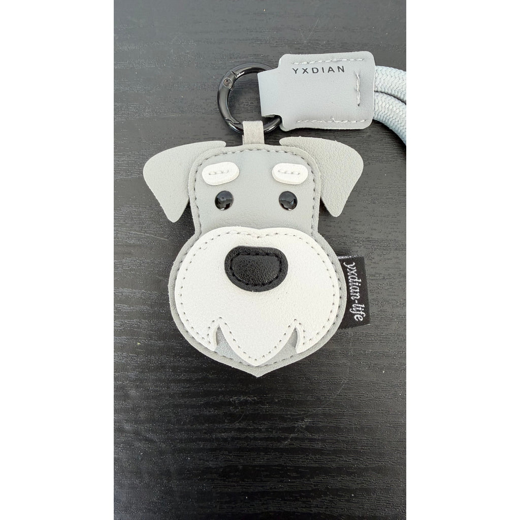 Cartoon Creative Summer Pet Series Schnauzer Keychain – NEW