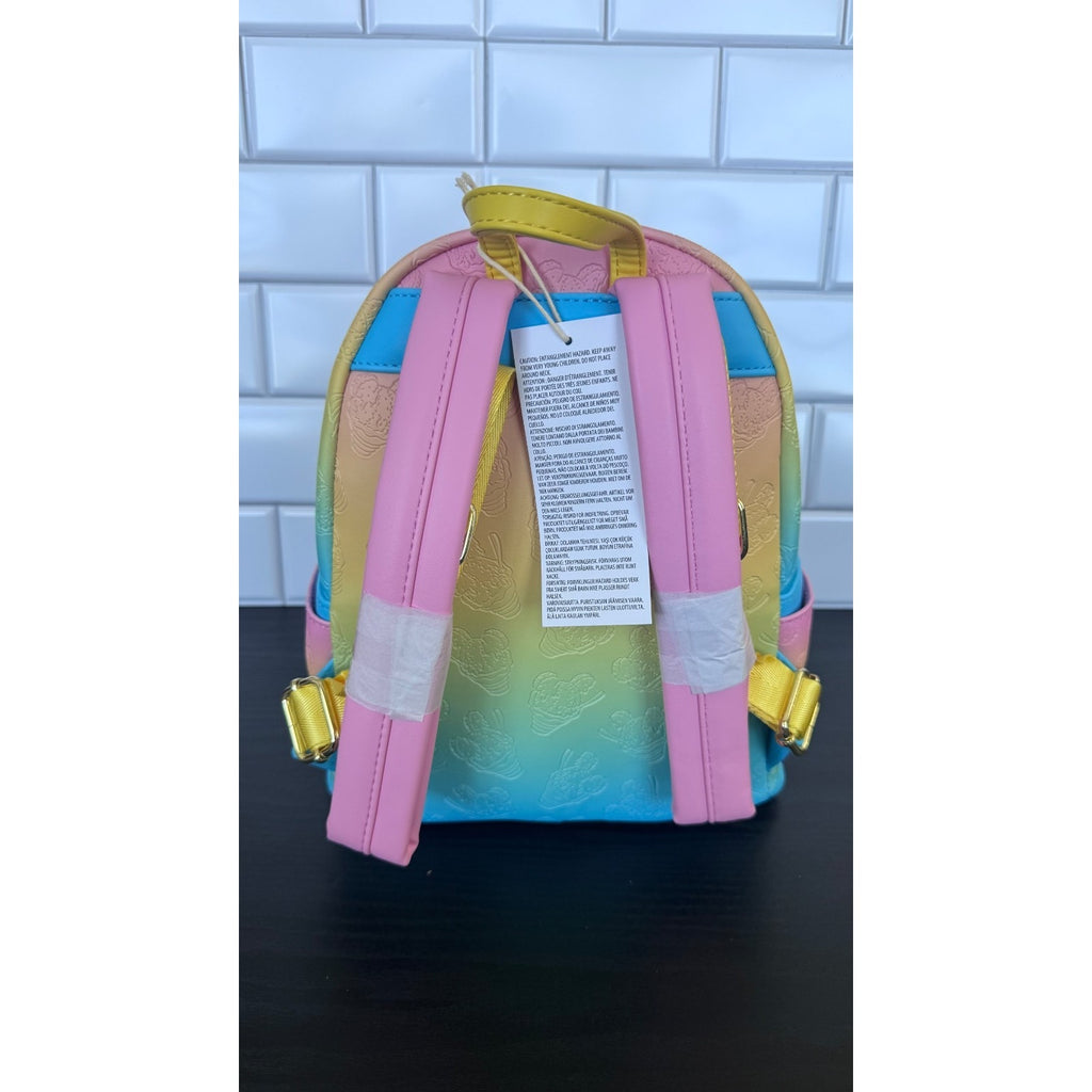 Disney Parks Loungefly Mickey Mouse Shaved Ice Mini Backpack Disney Eats NEW