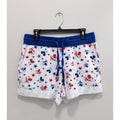 Disney Mickey Minnie Mouse Americana Knit Shorts Women's Large Patriotic NWT