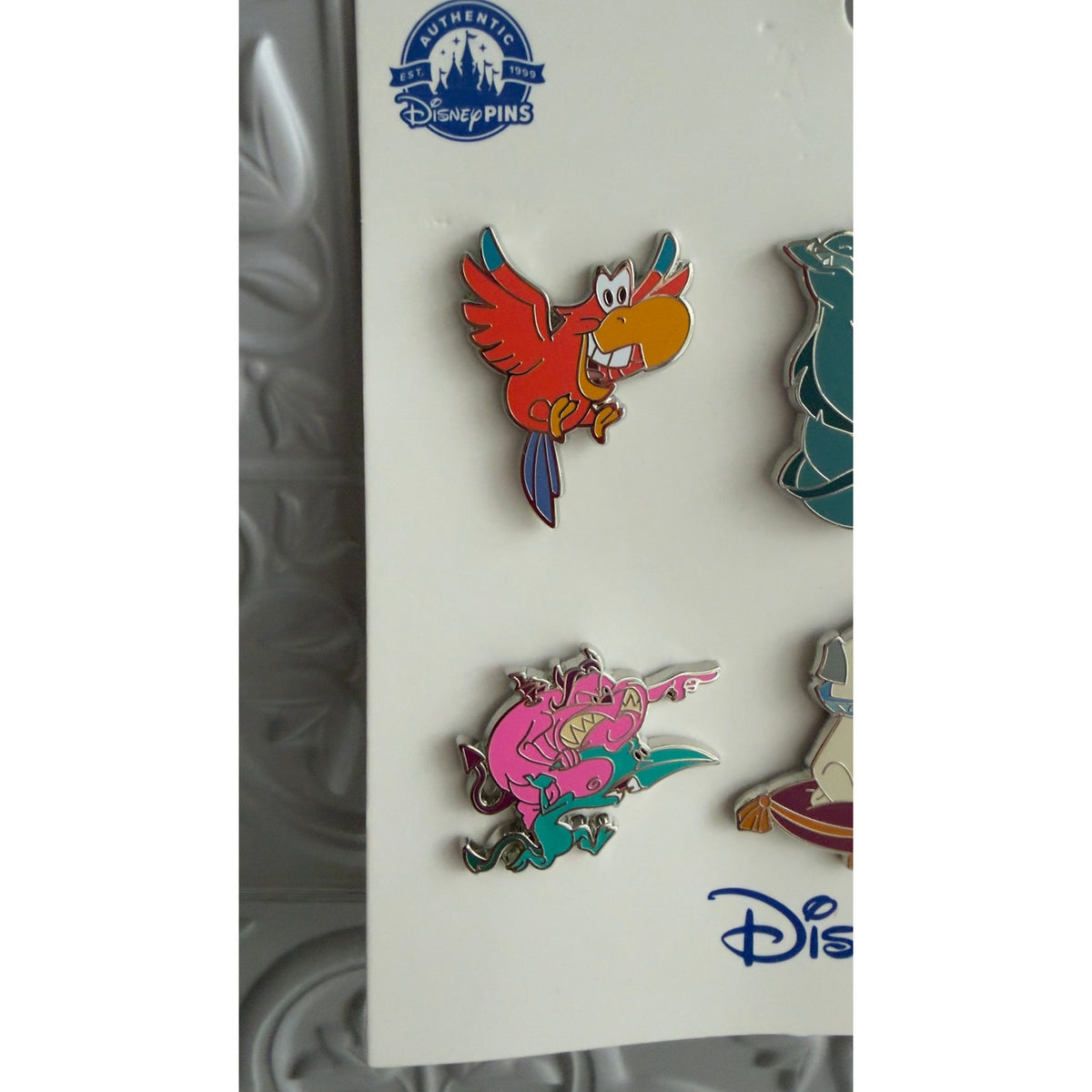 Disney Parks Villains Sidekicks 6 Pin Set NEW
