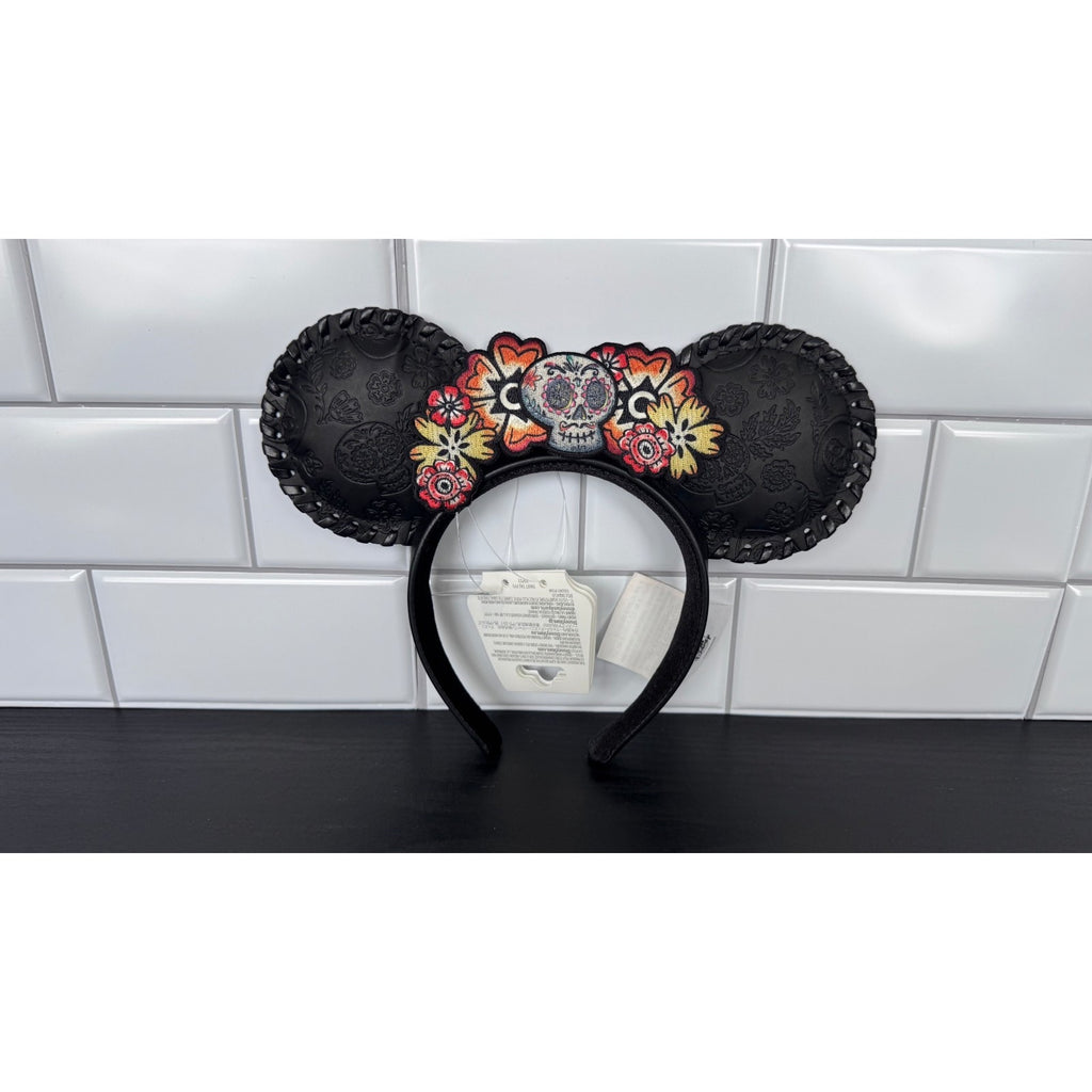 Disney x Loungefly Pixar Coco Mini Backpack & Calavera Floral Ears Set