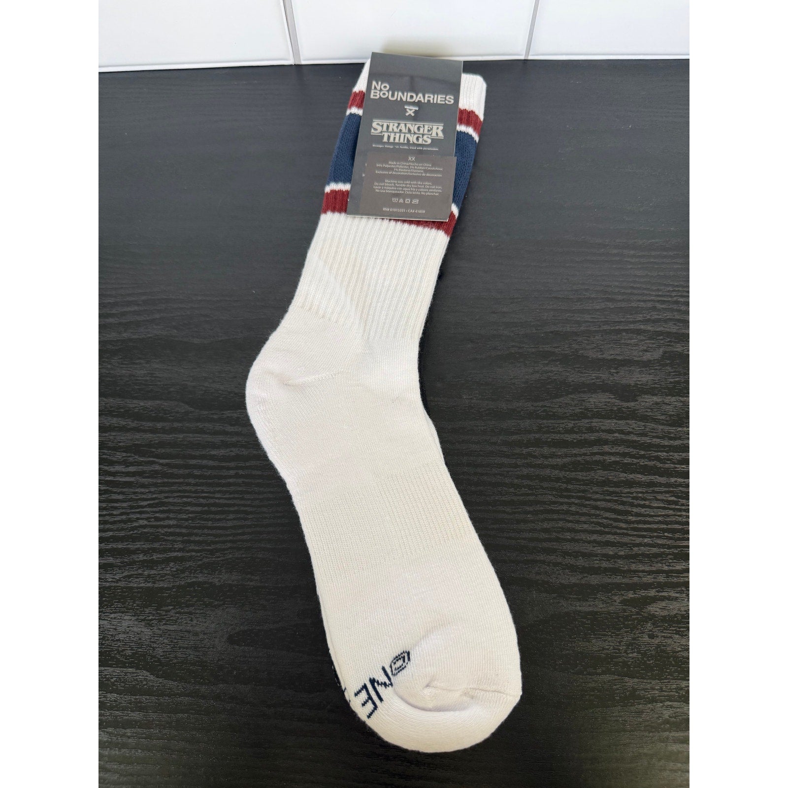 Netflix Stranger Things Hellfire Club Socks – 2-Pack NWT