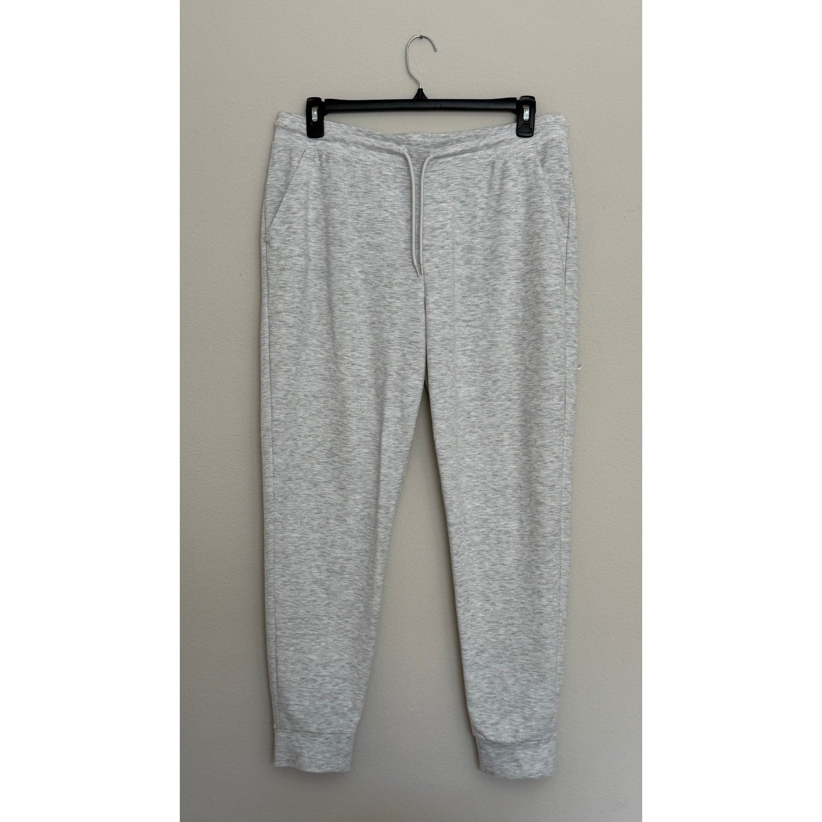 Athletic Works DRIWORKS Jogger Sweatpants - Gray/Grey - Large (36-38)