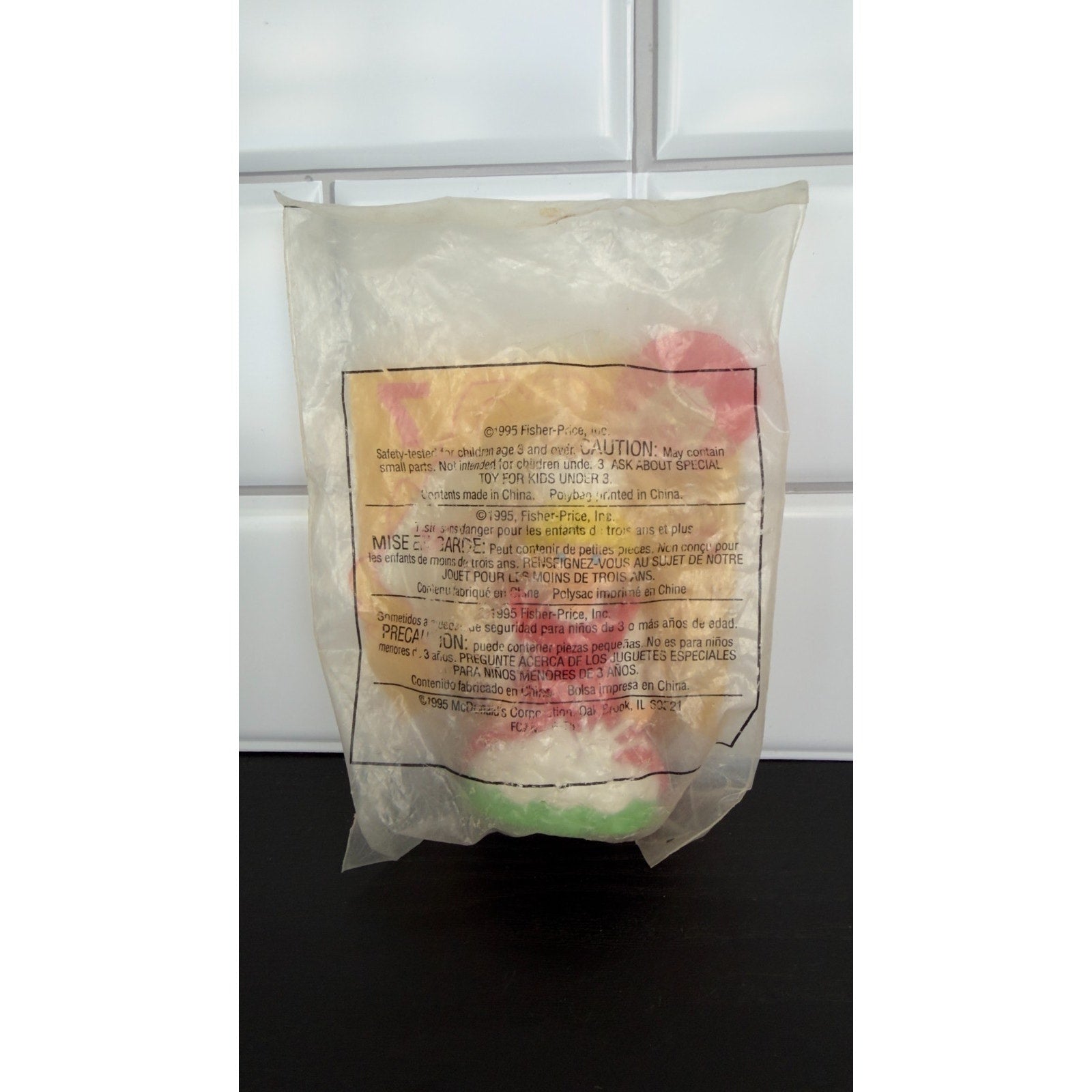 Vintage 1990s McDonald’s Happy Meal Toy Lot - 3 NIB Sealed Toys