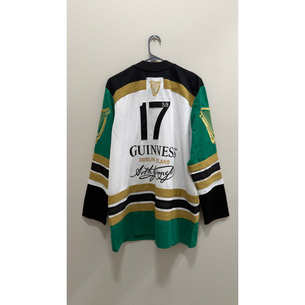 Guinness Toucan Hockey Jersey Men's Medium NWT St James's Gate Dublin 1759