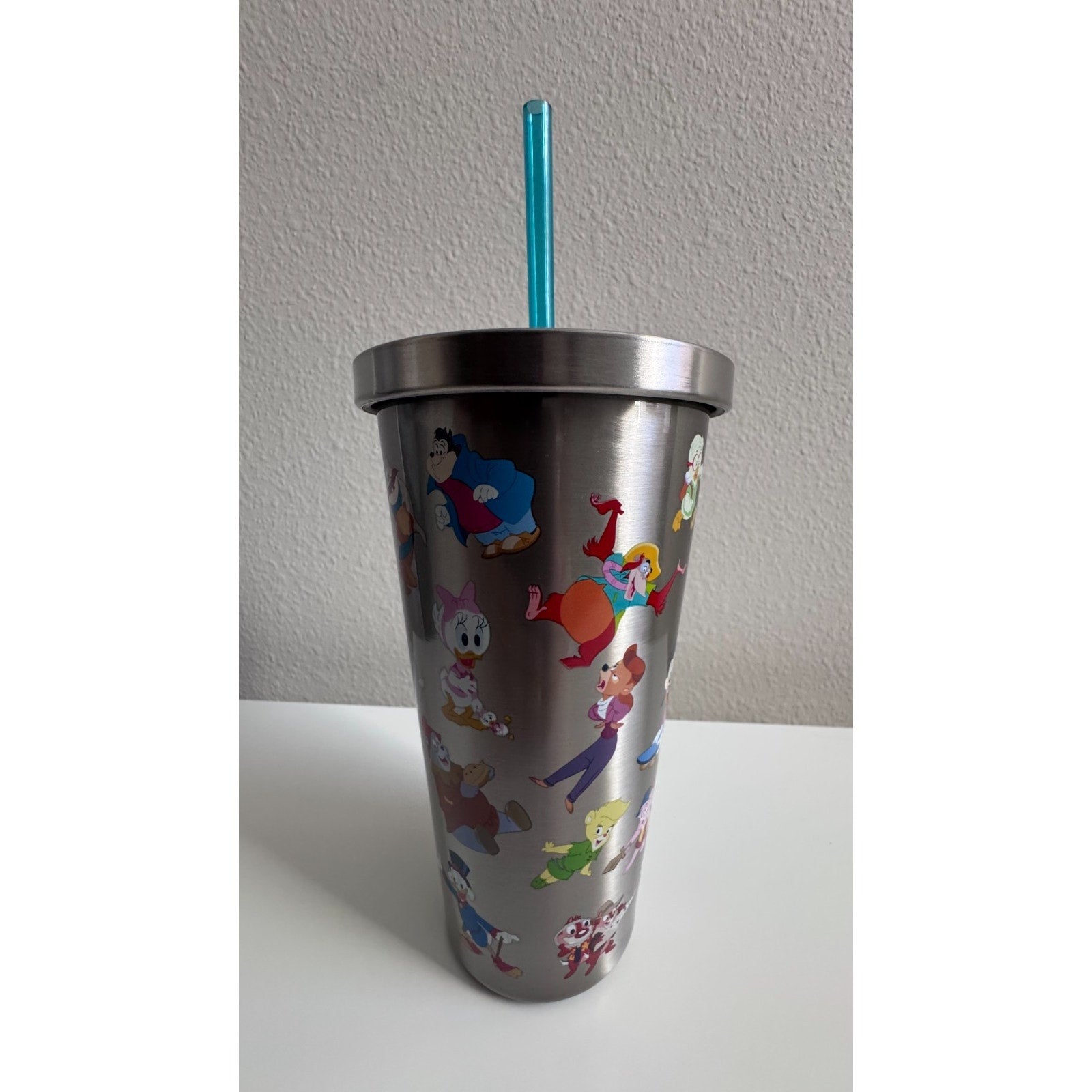 Disney Parks "The Disney Afternoon" 19oz Stainless Steel Tumbler NEW