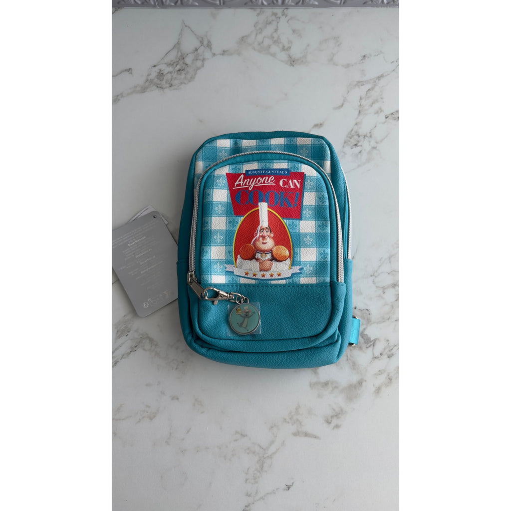 Disney Parks Pixar Ratatouille Chef Gusteau Anyone Can Cook Sling Bag NEW