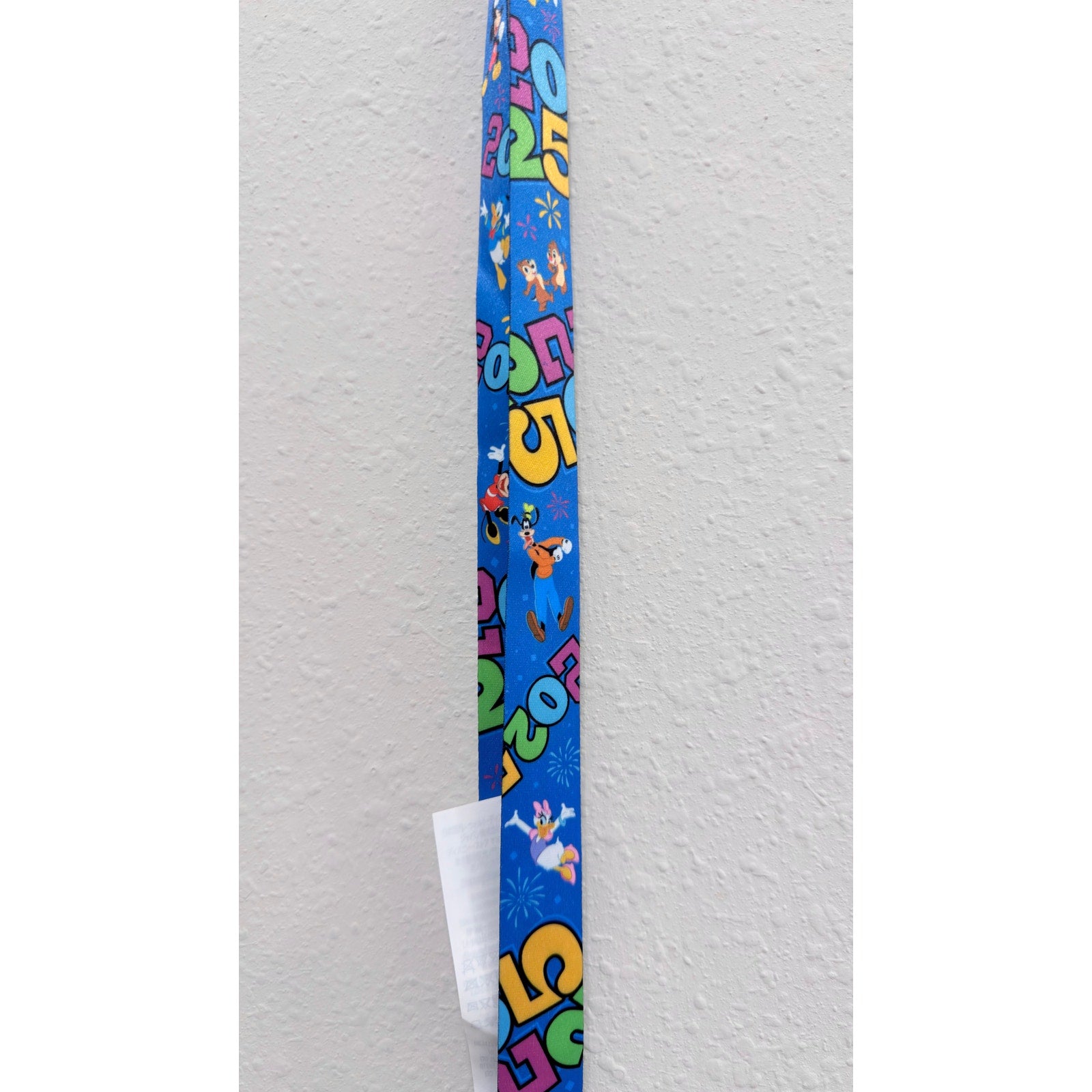 Disney Parks 2025 Mickey & Friends Pin Trading Reversible Lanyard New