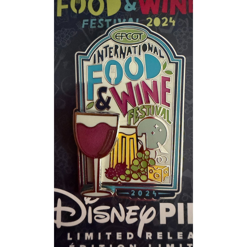 Disney Parks 2024 EPCOT Food & Wine Festival Limited Release Pin
