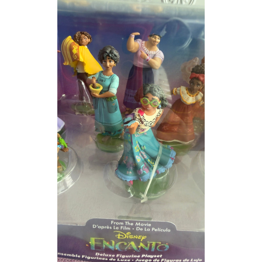 Disney Encanto Deluxe Figurine Playset 9 Piece Figure Set NIB