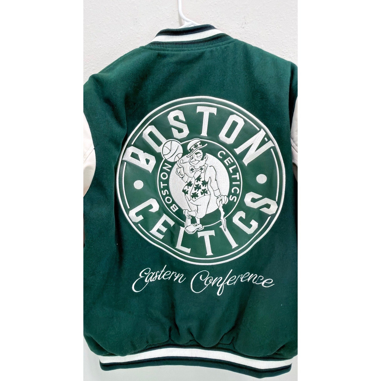 NWT Primark NBA Boston Celtics Varsity Jacket - Large