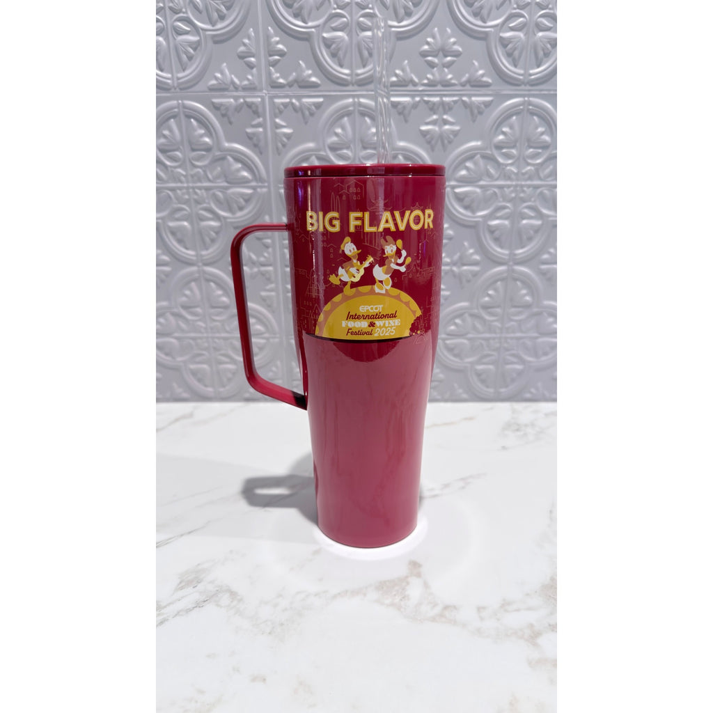 Disney Parks Epcot Food & Wine Festival 2025 Corkcicle Tumbler 24oz NWT